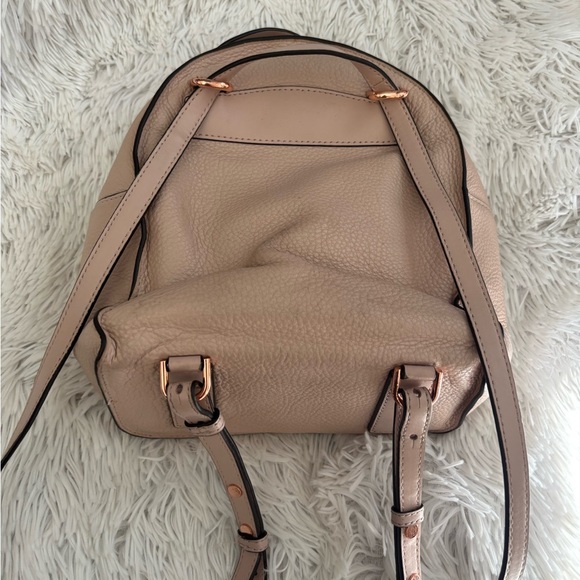 Michael Kors pink with rose gold accents Leather Backpack - Picture 5 of 9